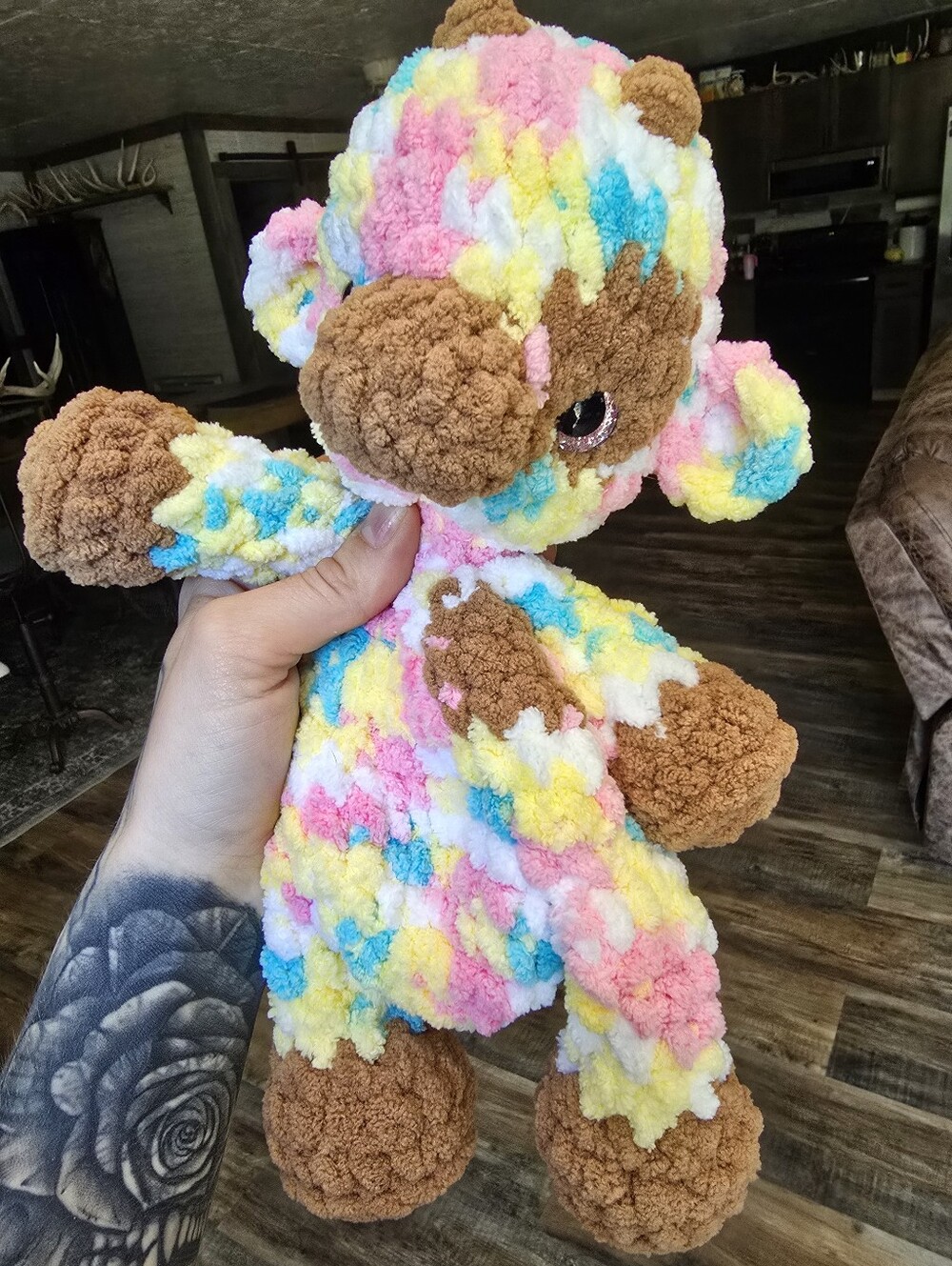 Cow Crochet Snuggler